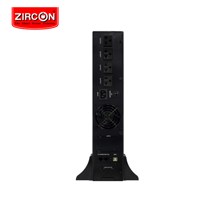 เครื่องสำรองไฟ ZIRCON UPS PI PRIME 1000VA / 800W / LINEINTERACTIVE / PURESINEWAVE